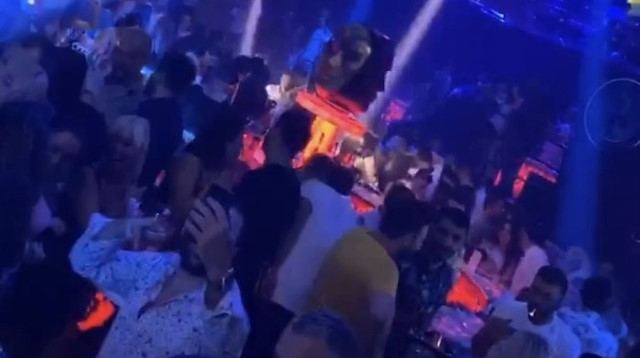 İstanbul’daki gece kulüplerinde korkutan görüntüler..