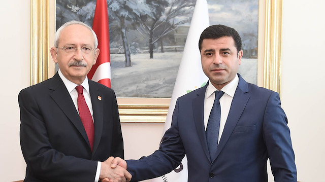 Kemal Kılıçdaroğlu ve Selahattin Demirtaş 