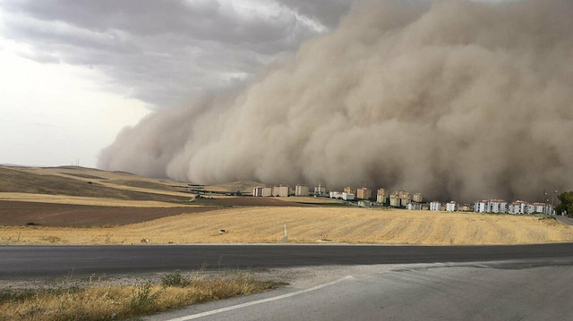 Ankara'dan sonra Kırıkkale için de toz fırtınası uyarısı
