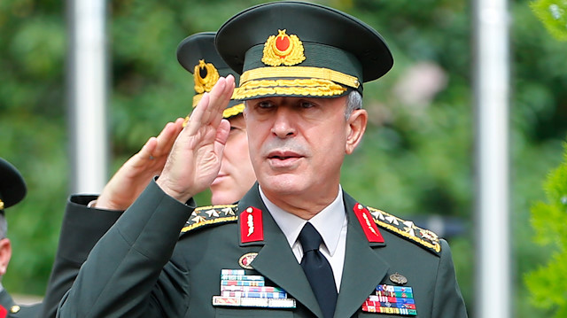 Turkey's national defense minister Hulusi Akar