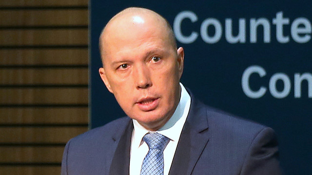 FILE PHOTO: Australian Minister of Home Affairs Peter Dutton 