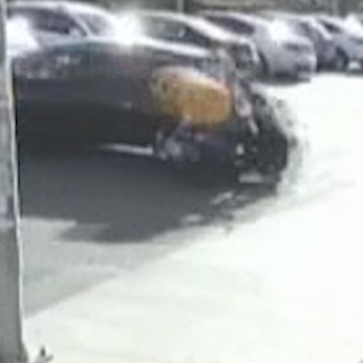 Büyükçekmecede kan donduran kaza kamerada