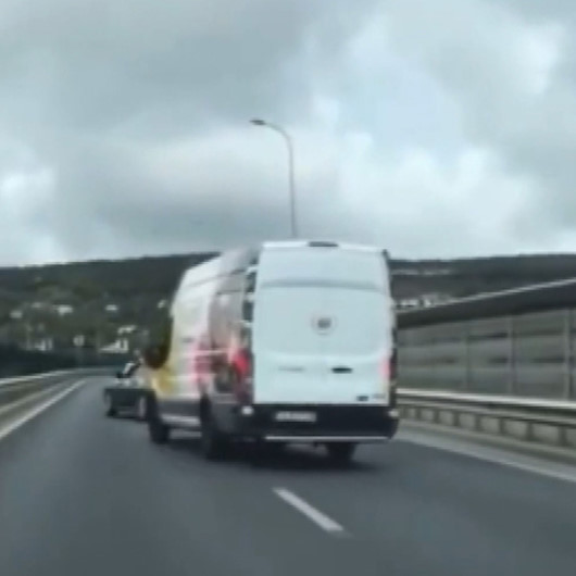 Düğün değil ölüm konvoyu: Yolda zikzak çizerek ilerlediler