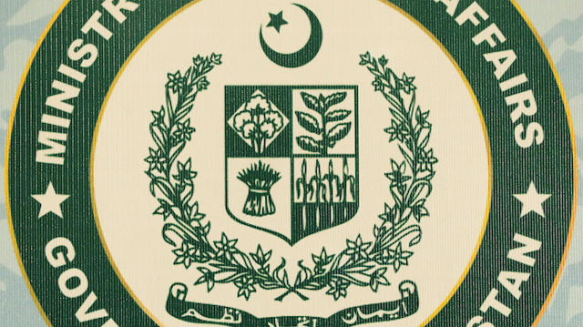 The logo of the Pakistan's Ministry of Foreign Affairs (MoFA),