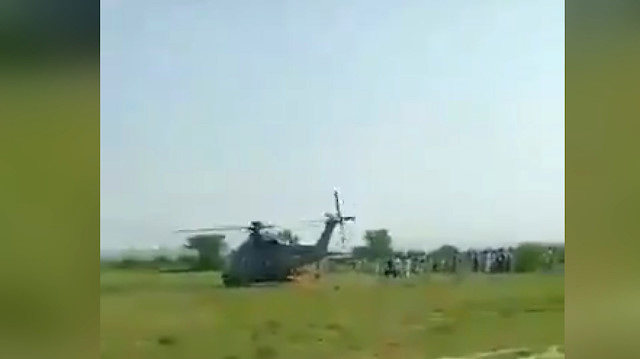 Pakistan Hava Kuvvetleri uçağı eğitim uçuşu sırasında düştü