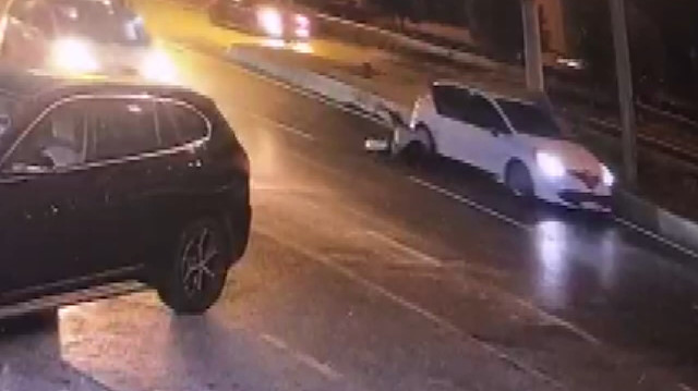 Şişli'de kadını seyir halindeki otomobilden aşağı attılar