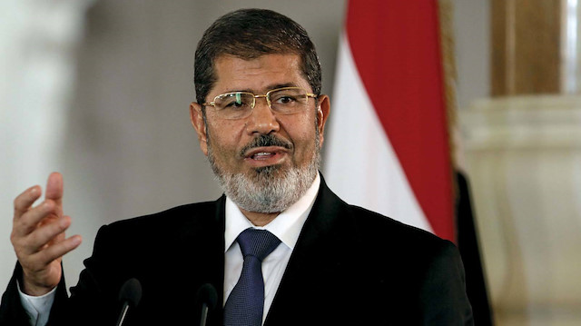 Mısır'da seçilmiş ilk Cumhurbaşkanı Muhammed Mursi.