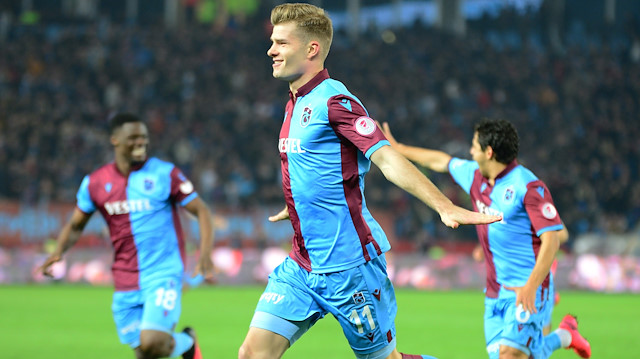 Alexander Sörloth, Trabzonspor formasıyla Süper Lig'de gol krallığı yaşamıştı.