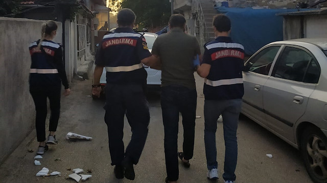 Bursa'da, El Nusra terör örgütünün emiri S.E. yakalandı.
