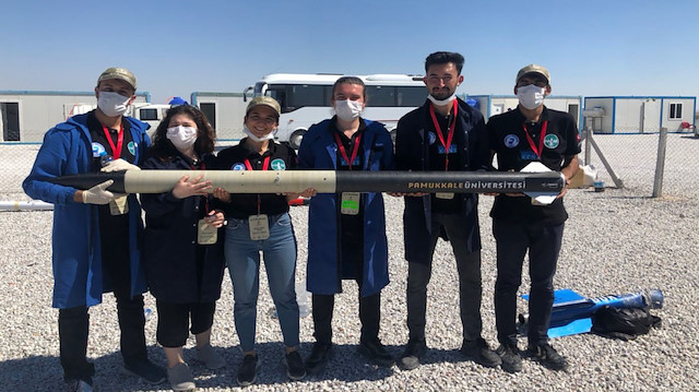 PAÜ'nün roket takımından TEKNOFEST 2020'de büyük başarı: İki kategoride birinciliği göğüsledi