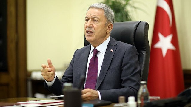 Turkish National Defense Minister Hulusi Akar 

