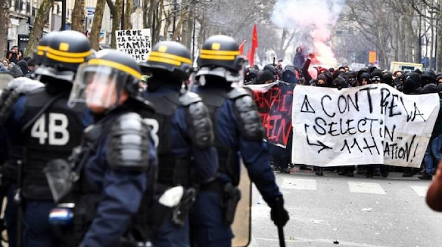 فرنسا.. مظاهرات ضد سياسات ماكرون الاقتصادية والاجتماعية