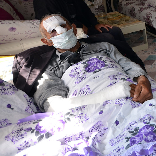 Karsta ayı dehşeti: 70 yaşındaki adam ölümden döndü