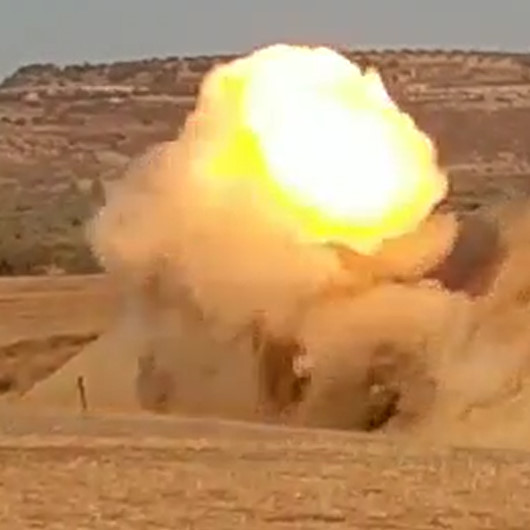 PKKnın katliam yapmak için hazırladığı bomba yüklü araç imha edildi