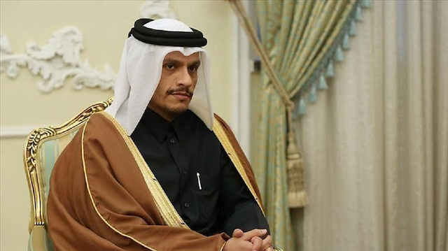 وزير خارجية قطر يلتقي أمين عام "التعاون الخليجي" بالدوحة