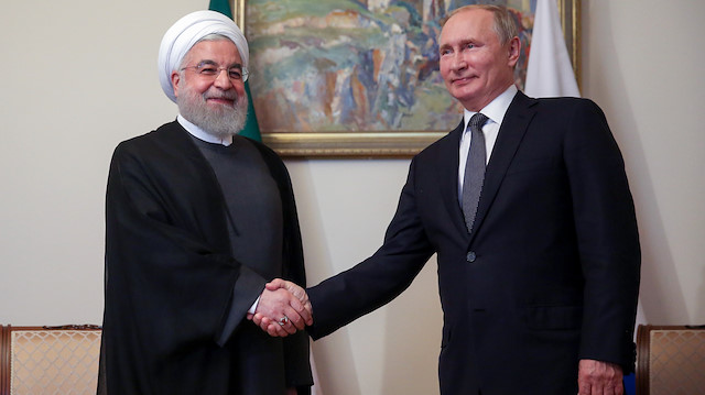 Hassan Rouhani - Vladimir Putin

