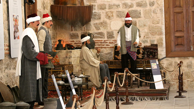 Trakya Üniversitesi İmaret Müzesi'nde Osmanlı'daki dayanışma ve yardımlaşma anlatılıyor.