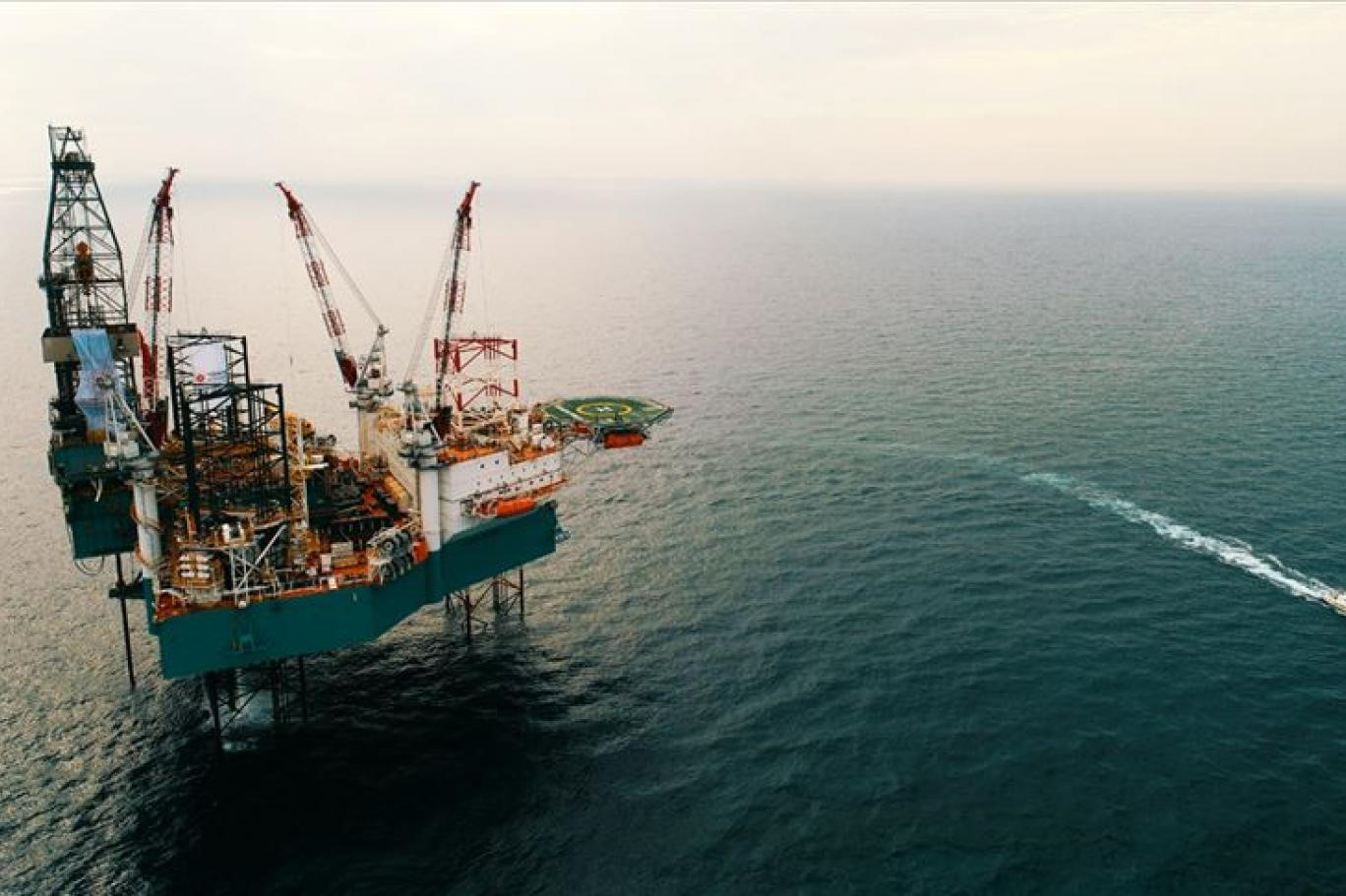 Keşfin bulunduğu alana kurulacak platformla gazın 2023'e kadar karaya çıkarılması planlanıyor.