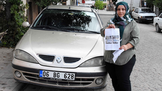Konya'da yaşayan Ayşegül Taşal'a hiç gitmediği İstanbul'dan trafik cezası geldi.