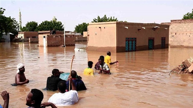 ارتفاع عدد ضحايا الفيضانات في السودان إلى 124
