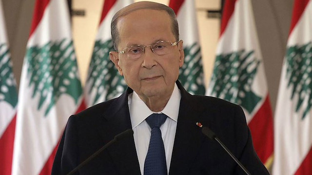 Lübnan Cumhurbaşkanı Mişel Avn
