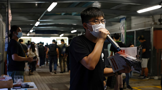 Pro-democracy activist Joshua Wong