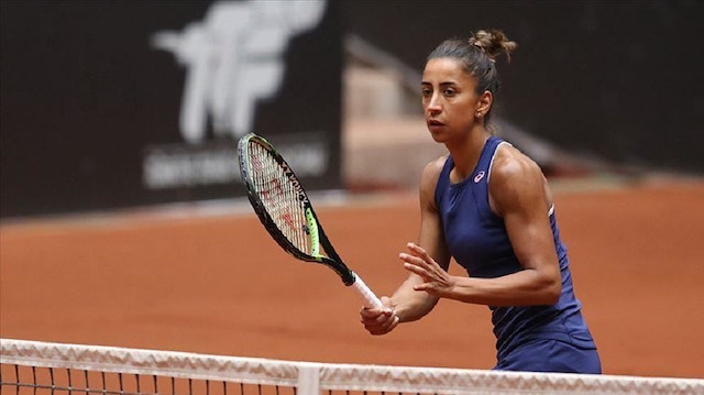 Turkish tennis player Cagla Buyukakcay 