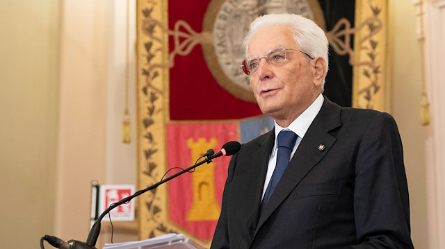 Italian President Sergio Mattarella