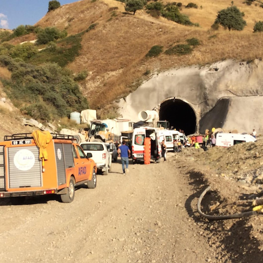Kop Dağı Tüneli inşaatında patlama: 8 işçi yaralandı