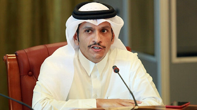 Katar Dışişleri Bakanı Muhammed bin Abdurrahman Al Sani.