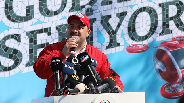 Sanayi ve Teknoloji Bakanı Mustafa Varank.