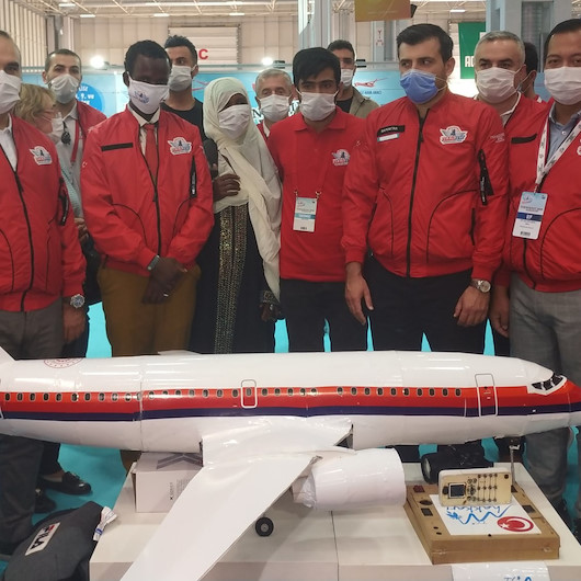 Çavuşoğlunun talimatı ile Türkiyeye getirilen Somalili genç yetenek Guled Abdi TEKNOFESTte