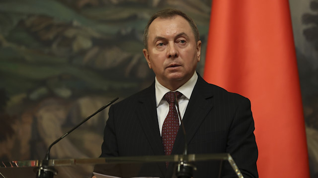 Belarusian Foreign Minister Vladimir Makei 
