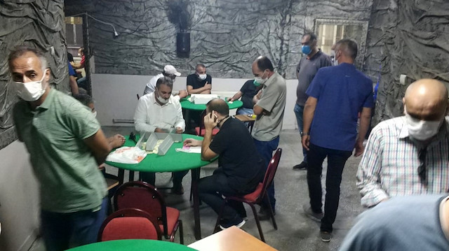 Okey masasında yakalandılar 88 bin TL ceza yediler