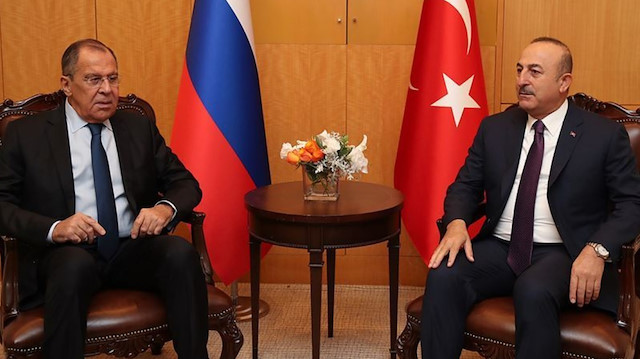 Lavrov - Çavuşoğlu (Fotoğraf: Arşiv)