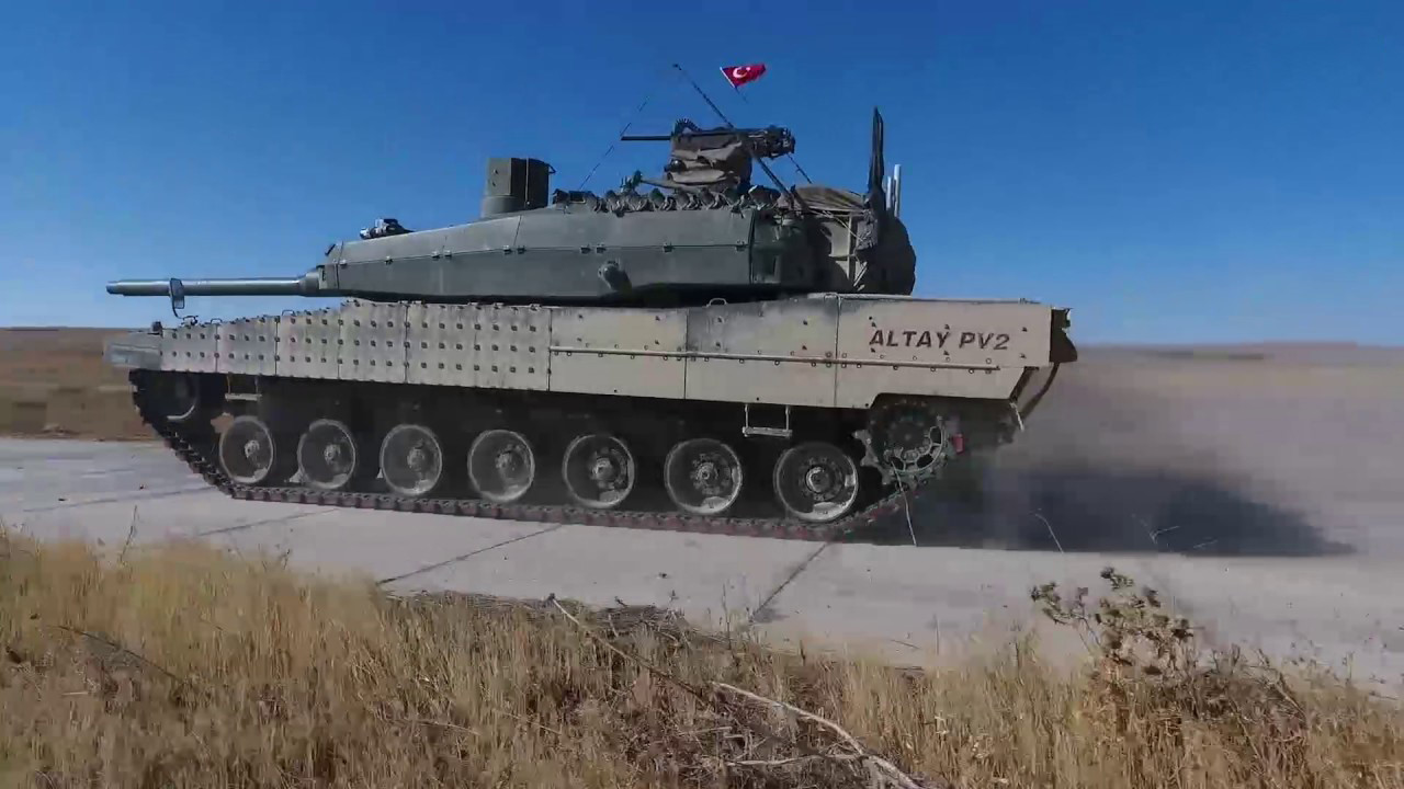 Altay ana muharebe tankı.