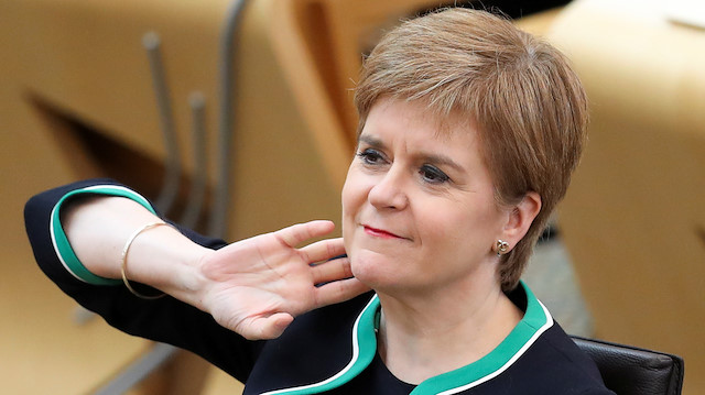 Scotland's First Minister Nicola Sturgeon