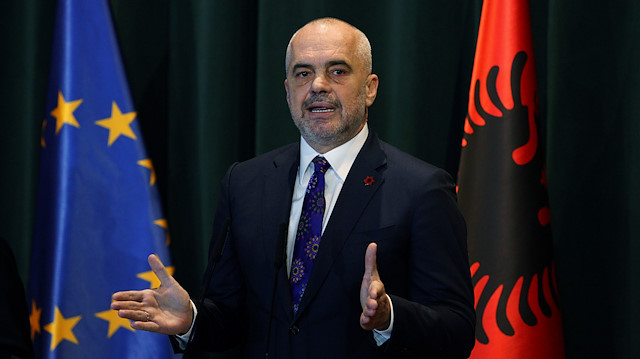 FILE PHOTO: Albanian Prime Minister Edi Rama 