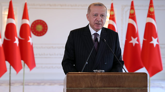 ​Cumhurbaşkanı Recep Tayyip Erdoğan.