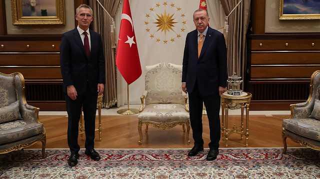 Cumhurbaşkanı Erdoğan ve Jens Stoltenberg