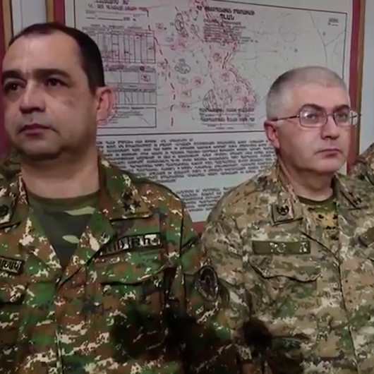 Ermenistan ordusu yayınlanan videoda sehven savunma hatlarını ve karargah yerlerini paylaştı
