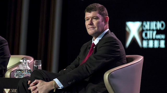 FILE PHOTO: Australian billionaire James Packer attends a news conference in Macau, China, October 27, 2015. REUTERS/Tyrone Siu/File Photo

