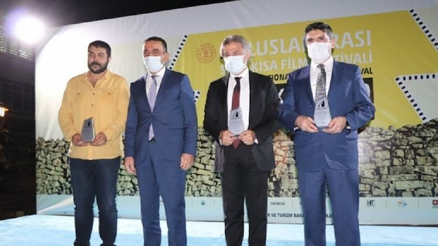 Kültür ve Turizm Bakan Yardımcısı Ahmet Misbah Demircan kapanış törenine katıldı.