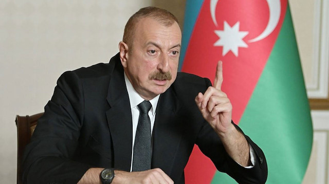 Azerbaycan Cumhurbaşkanı İlham Aliyev.