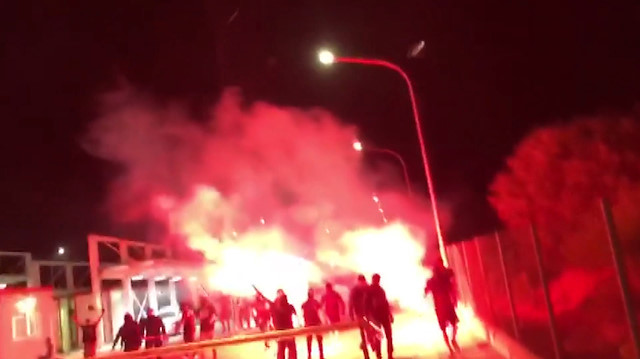 Rumlar’dan KKTC’de alçak provokasyon: Maraş’a girmeye kalkıp yangın çıkardılar