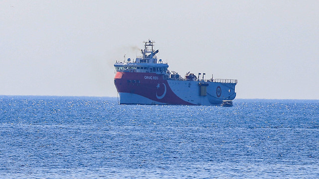 Oruç Reis gemisi Doğu Akdeniz'de 22 Ekim'e kadar çalışacak.
