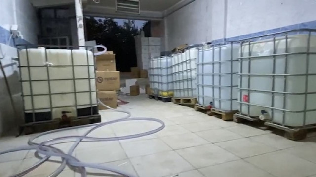 Avcılar'da 6 ton kaçak içki ele geçirildi
