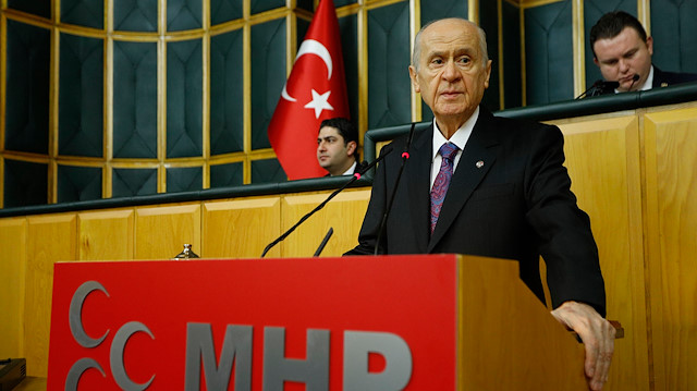MHP Lideri Devlet Bahçeli Grup Toplantısında konuştu.