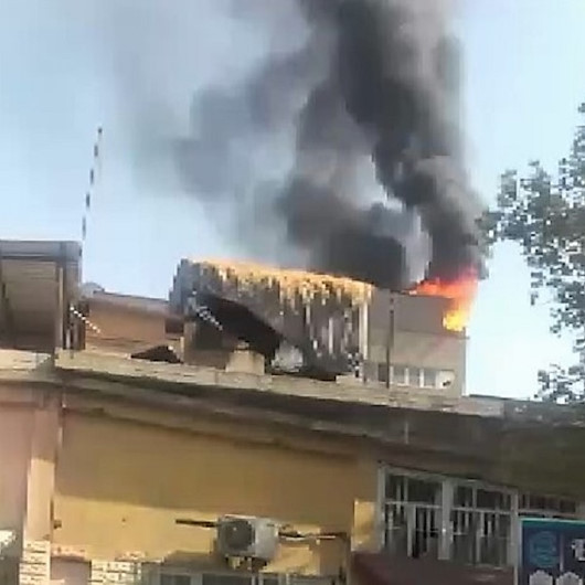 Kahramanmaraş’ta fabrika yangını