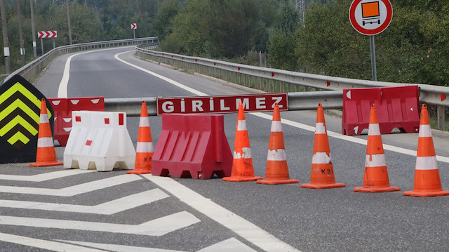 Bolu Dağı tüneli Ankara istikameti 32 gün kapalı kalacak. 